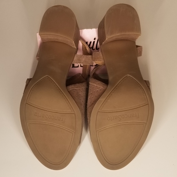 LIKE NEW Franco Sarto Suede Shoes - Picture 3 of 11